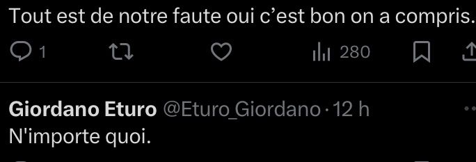 Message visant à décrédibilisé 