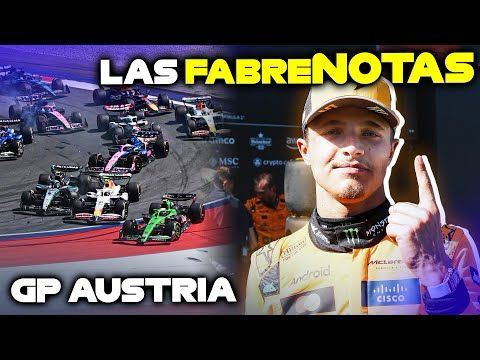 Las FABRENOTAS del GP Austria de F1