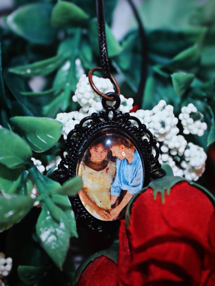 Claudia and Madeleine pendant 