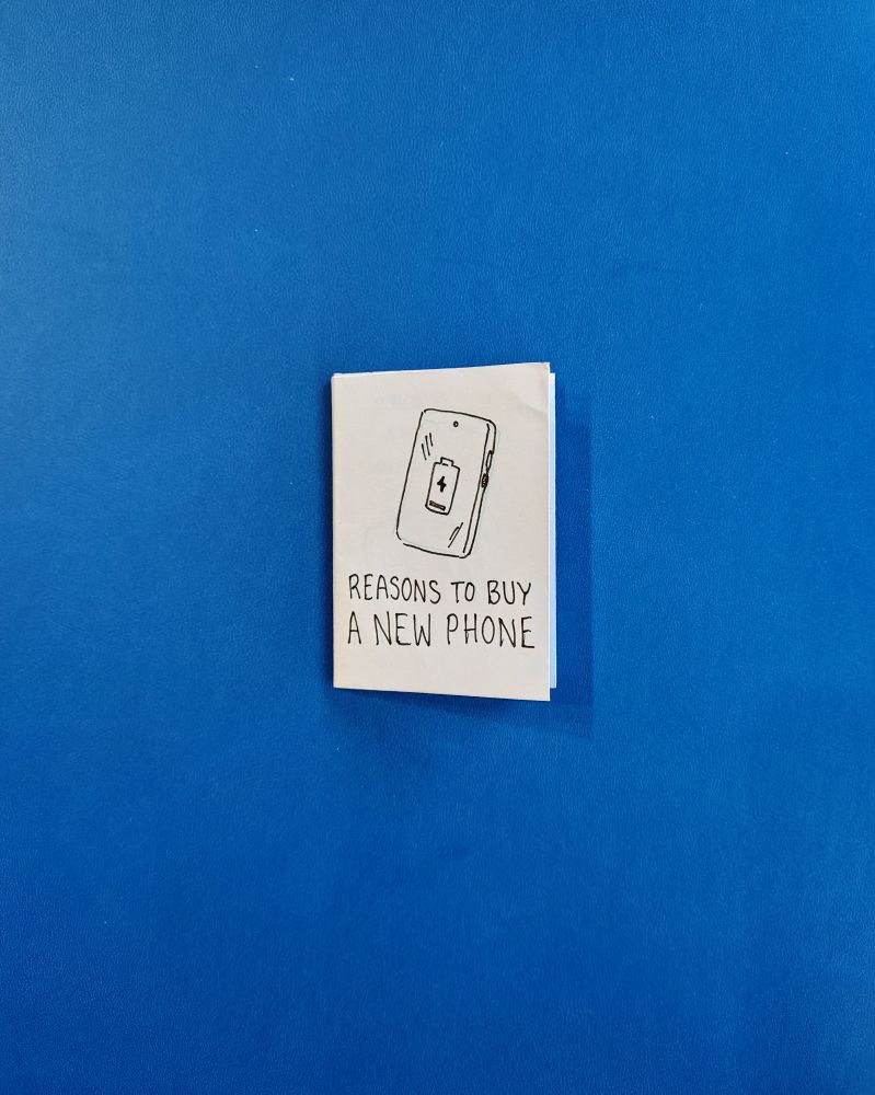 Front cover of Reasons to buy a new phone