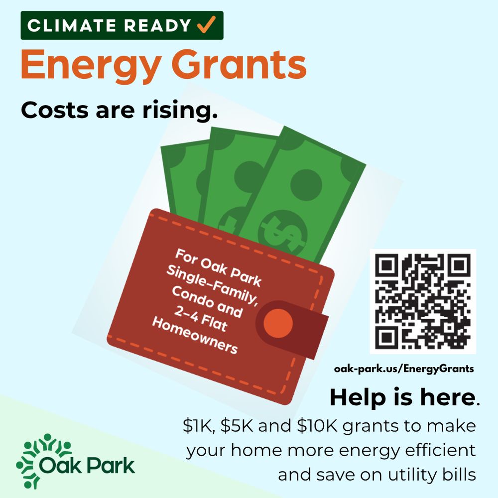 Climate Ready Energy Grants. 
Costs are rising.
Help is here.
$1K, $5K and $10K grants to make your home more energy efficient and save on utility bills. 