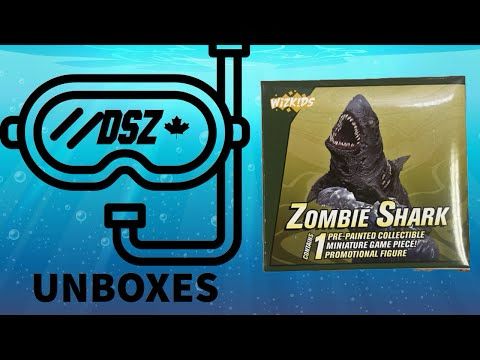 HeroClix 'Zombie Shark' Unboxing