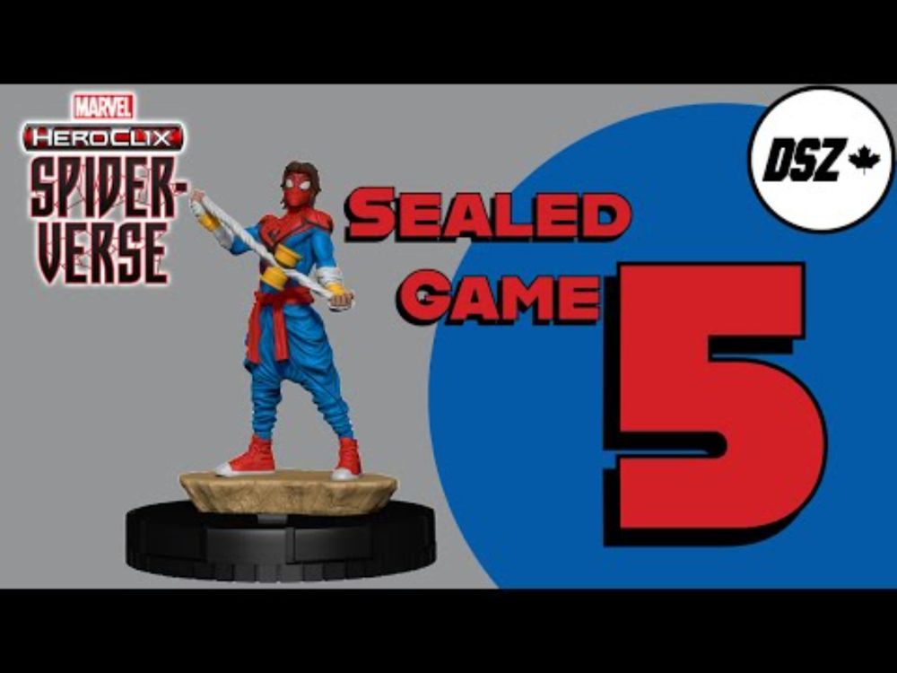 HeroClix Spider-Verse Sealed Game 5 "Seeing Spots"