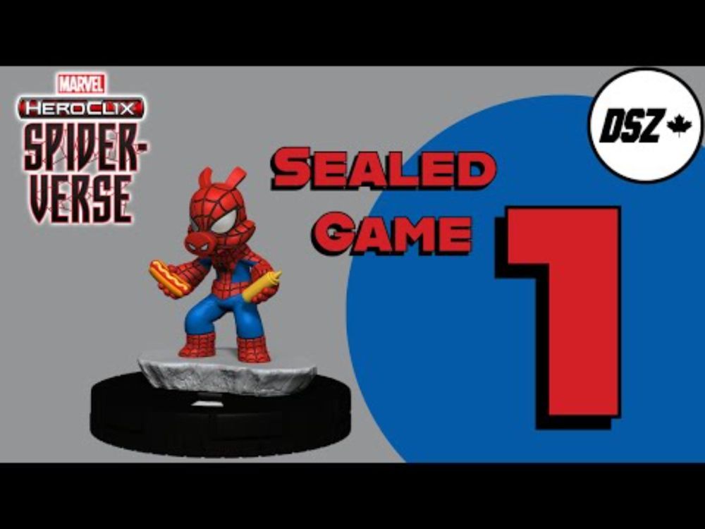 HeroClix Spider-Verse Sealed Game 1 "Leg Extensions"