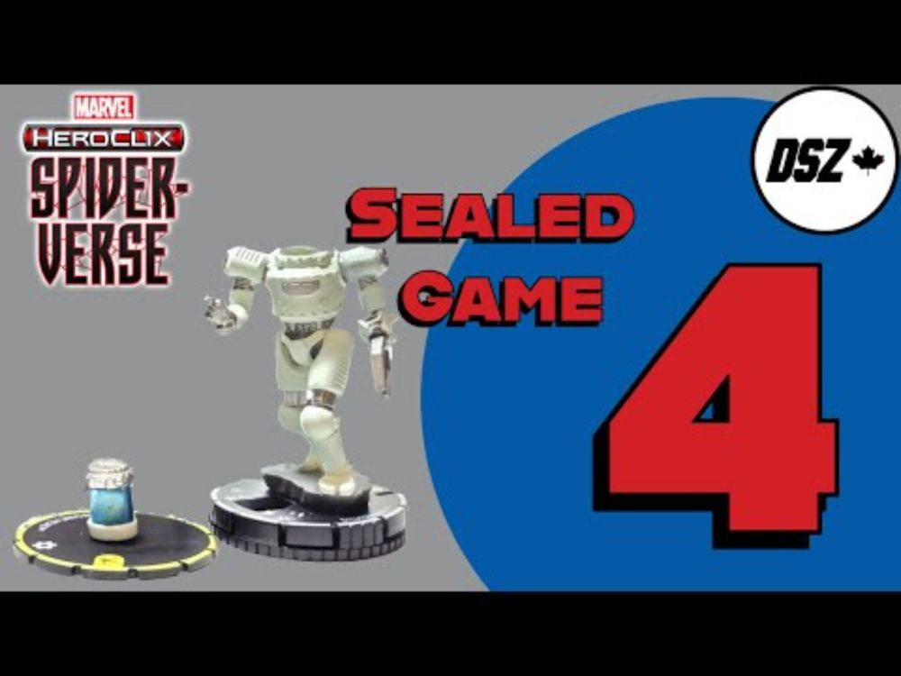 HeroClix Spider-Verse Sealed Game 4 "Hurt in the Yurt"
