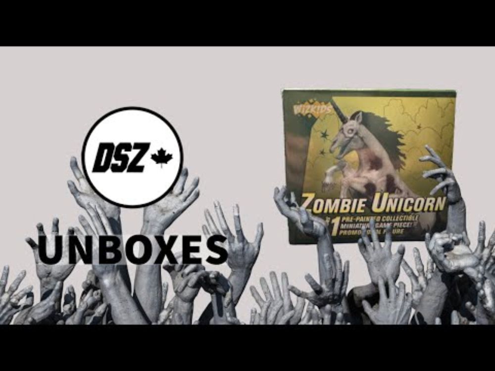 HeroClix 'Zombie Unicorn' Unboxing