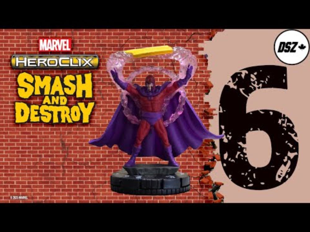 HeroClix Smash And Destroy Sealed Game 6 "Gnashing For A Win"