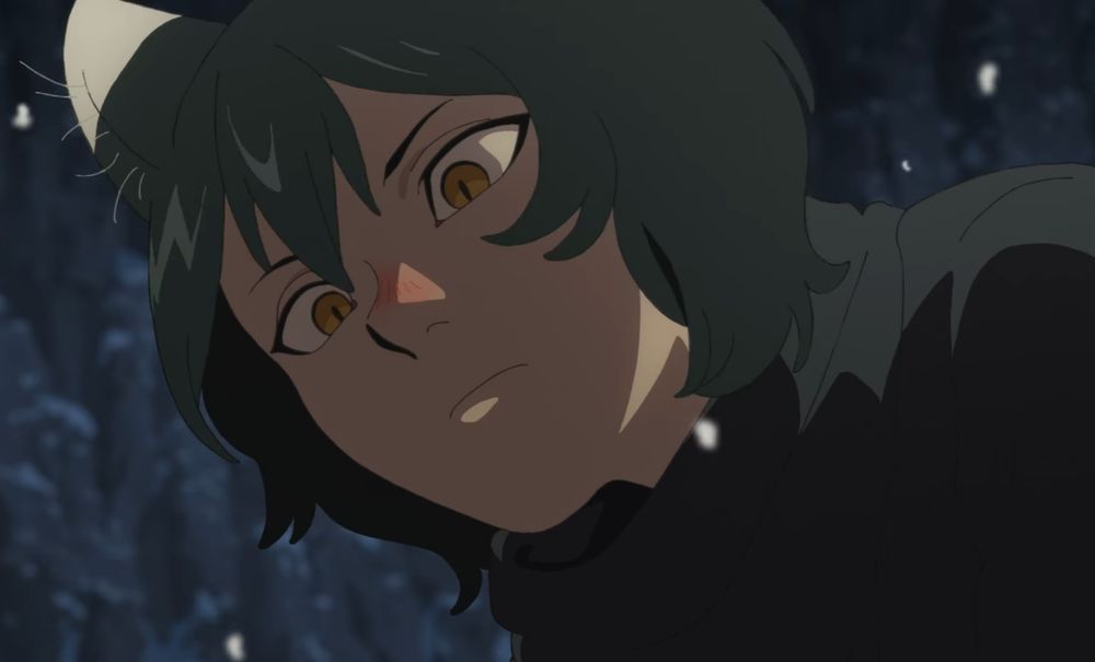 A random screencap of izutsumi from the dungeon meshi manga or anime, actual alt text coming soon hopefully