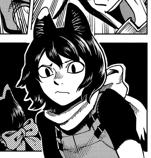 A random screencap of izutsumi from the dungeon meshi manga or anime, actual alt text coming soon hopefully