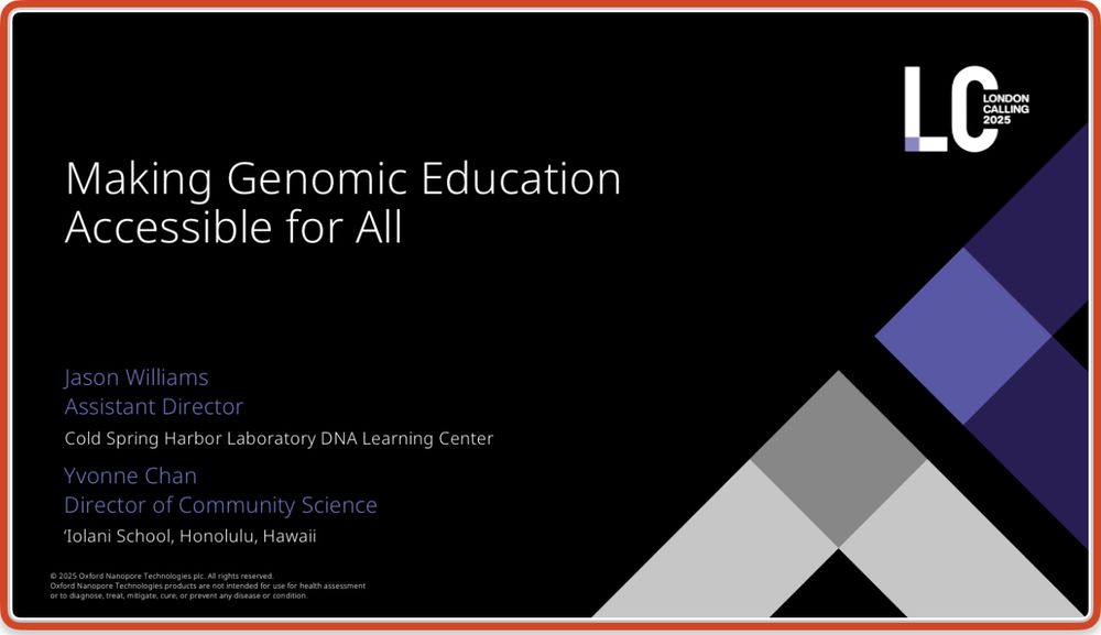 Slide: Making Genomic Education Accessible for All