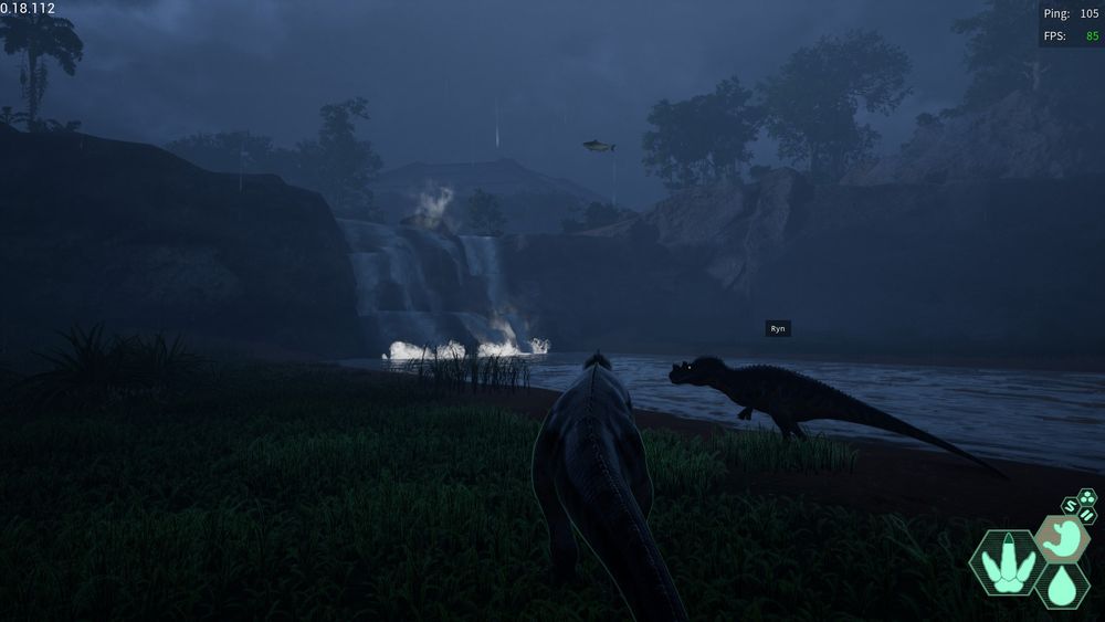 Playing the game The Isle
Me and my friend playing as ceratos watch a bug in the game where the big fish are flying (swimming) in the air