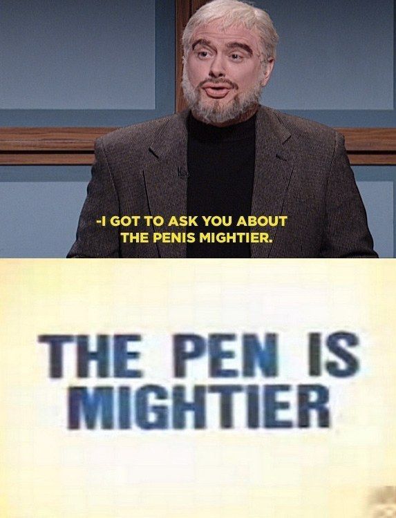 Saturday Night Live a Celebrity Jeopardy sketch with Sean Connery saying 
