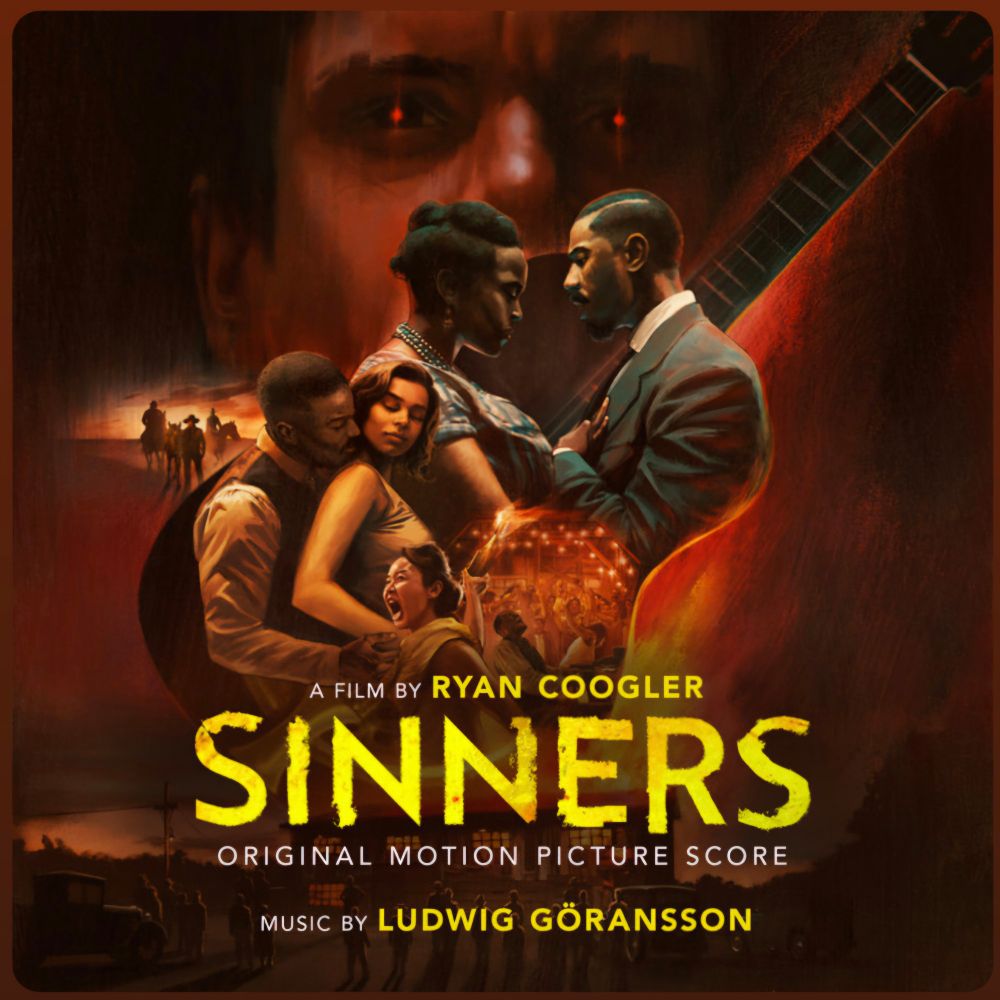 Album cover for the score of the film Sinners. 