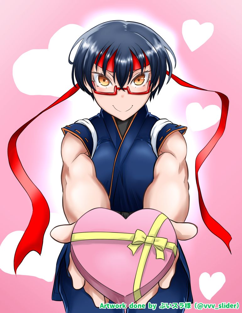 💖Happy Valentine's Day!!!🍫
九条サクラのバレンタインデー！！🎁
Artwork done by ぶいスラ 様（@vvv_slider）