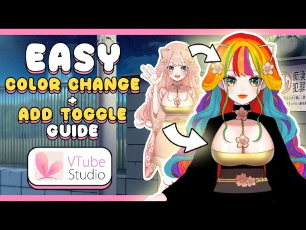 Color Change Toggle in VTube Studio Tutorial and Guide