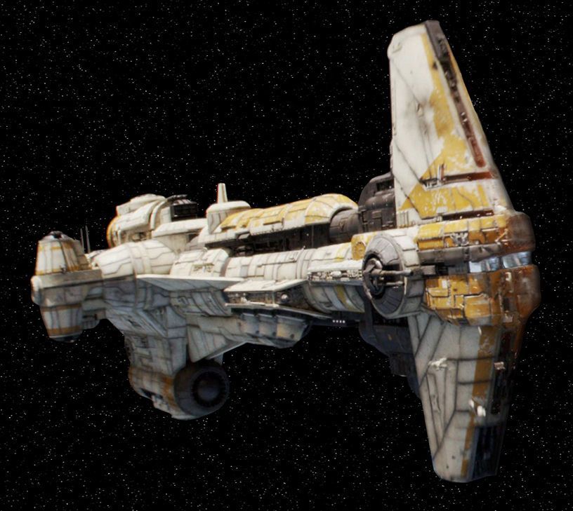 The Hammerhead Corvette from Star Wars