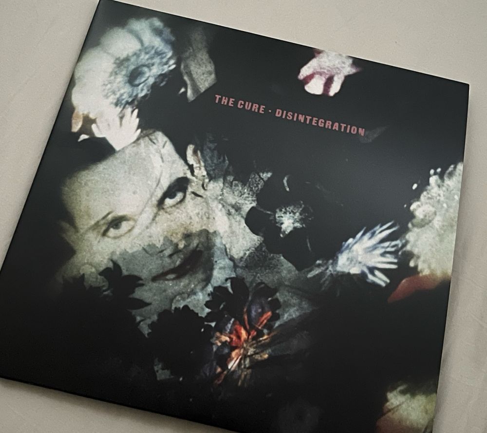 a photo of my new vinyl: the cure - disintegration 