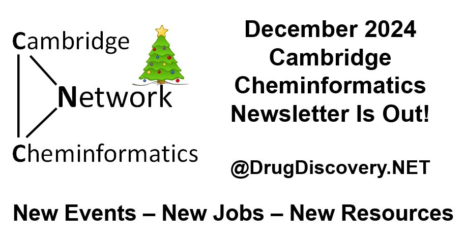 Cambridge Cheminformatics Newsletter, December 2024 Edition