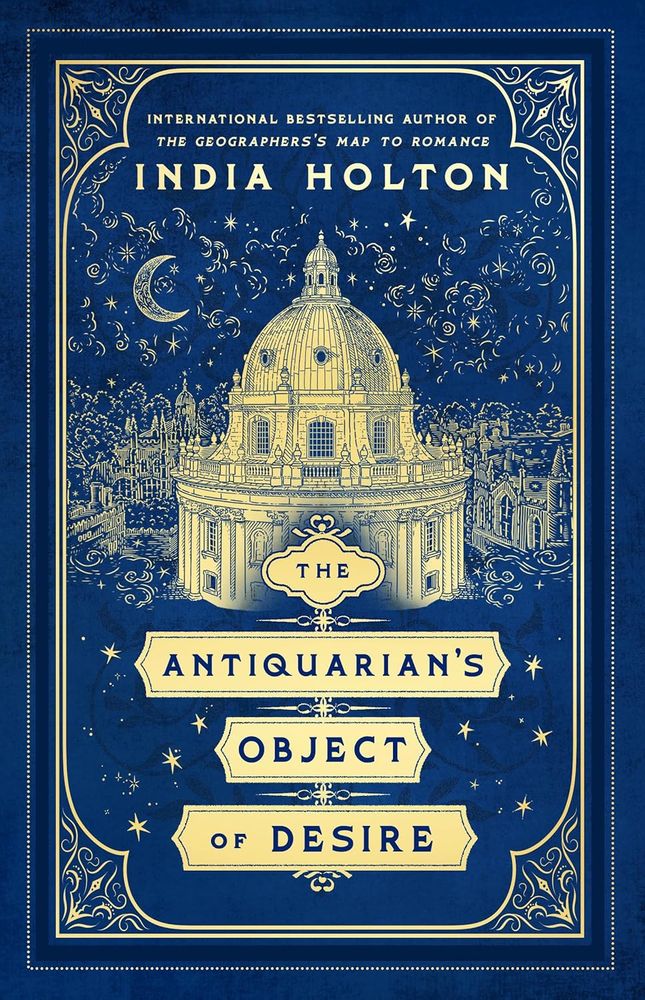 Book cover: The Antiquarian's Object of Desire by India Holton