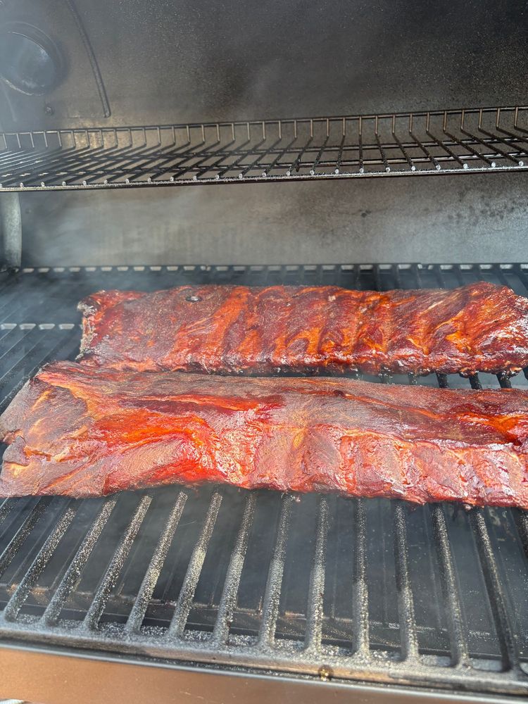 Kiddos slow smoked ribs