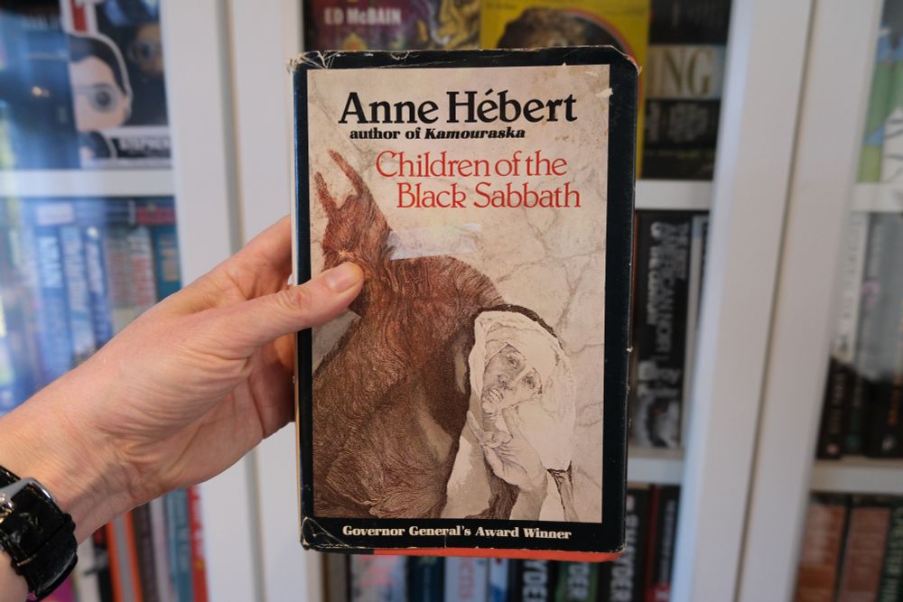 Hardcover copy of Children of the Black Sabbath by Anne Hébert 