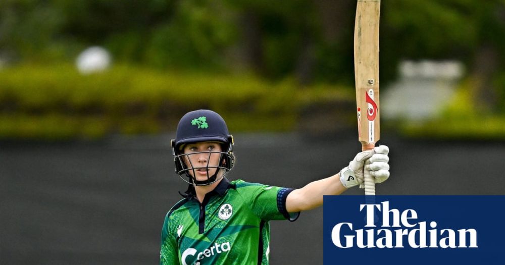 Orla Prendergast soldiers on as Ireland earn historic T20 win against England