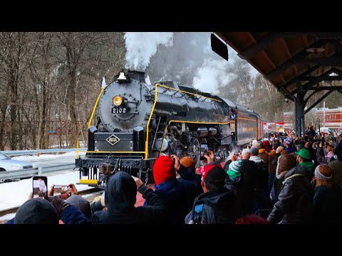 Reading & Northern 2102: Winter Ramble To Mauch Chunk (4K)