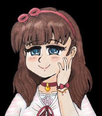 My drawing of Mayu Sakuma.