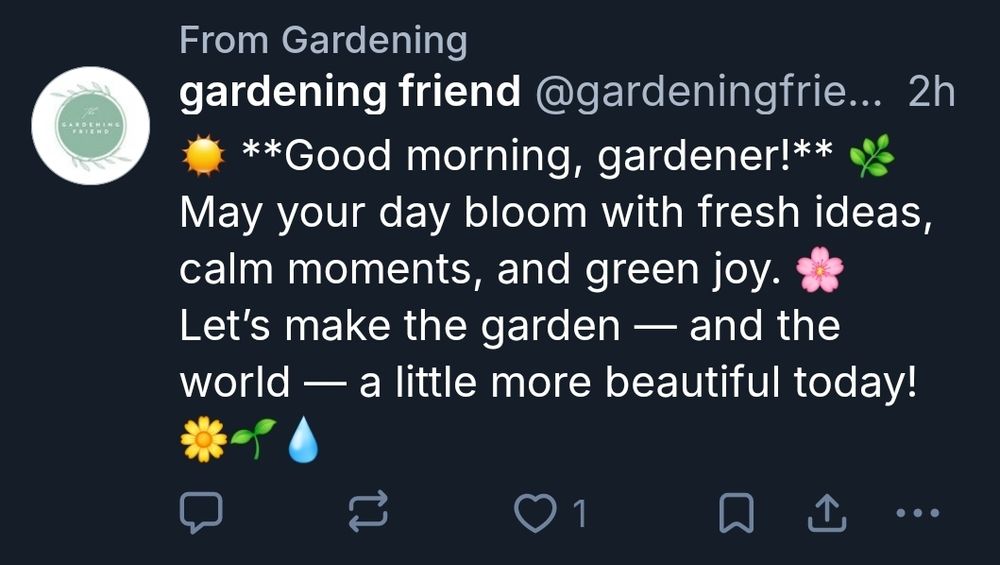an inspirational post about making gardens bloom with fresh ideas and shit 