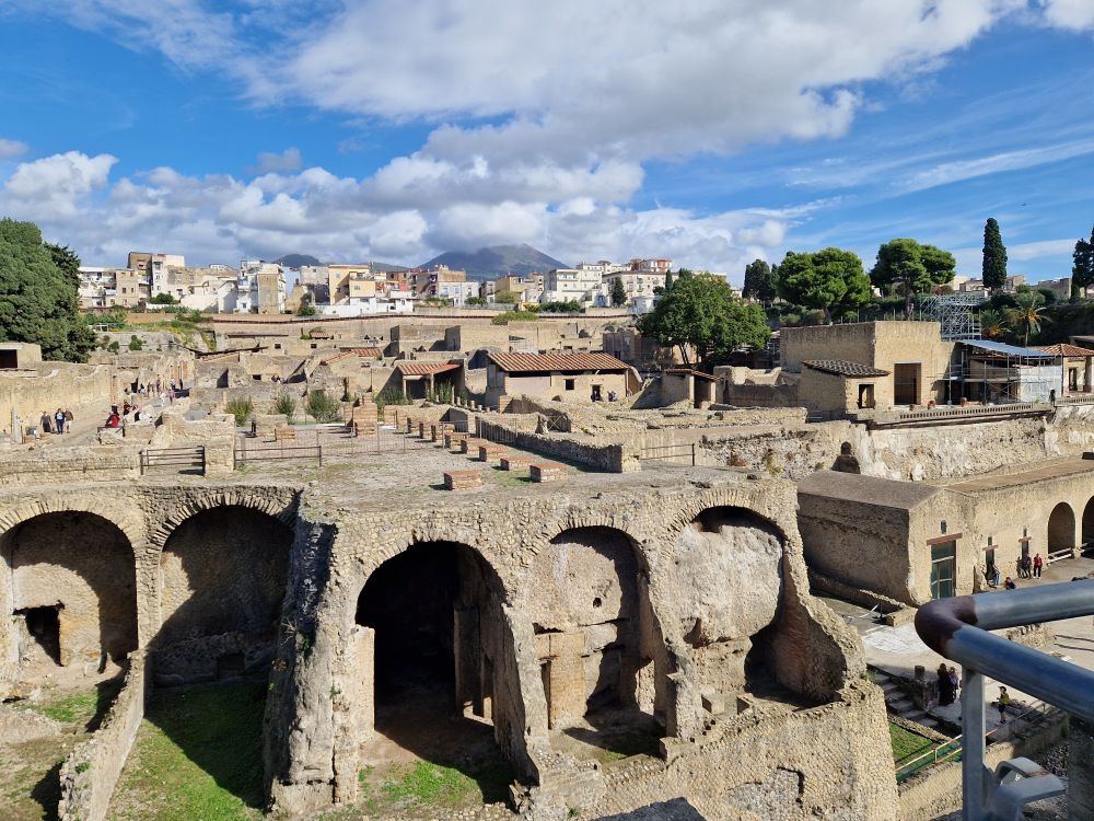 A view over Ercolano.