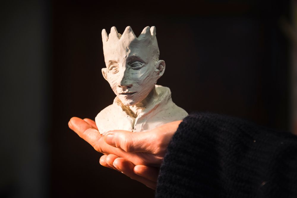 Puppet bust by Sara-Christin Richter