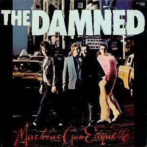 Album cover, The Damned - Machine Gun Etiquette