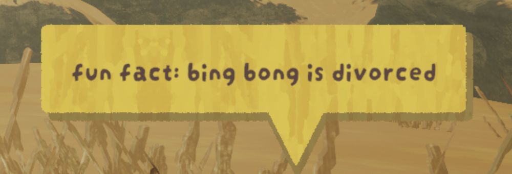 Fun fact Bing Bing is divorced 