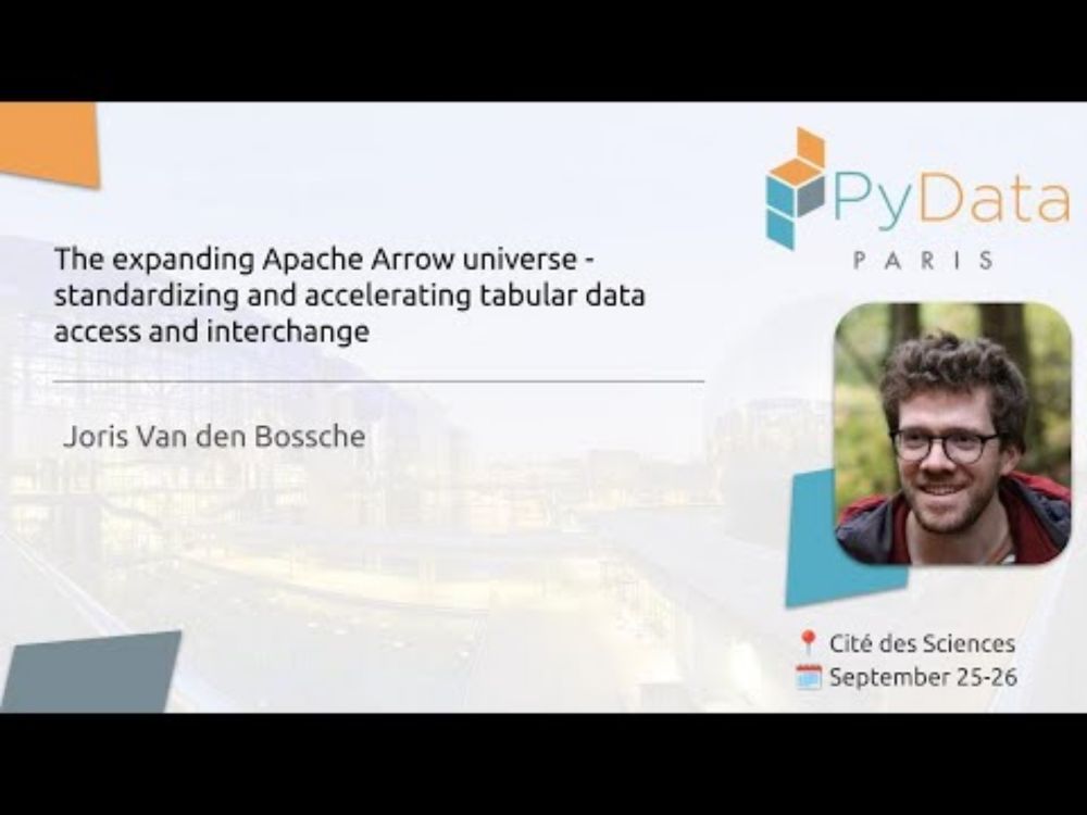 Joris Van den Bossche - The expanding Apache Arrow universe | PyData Paris 2024