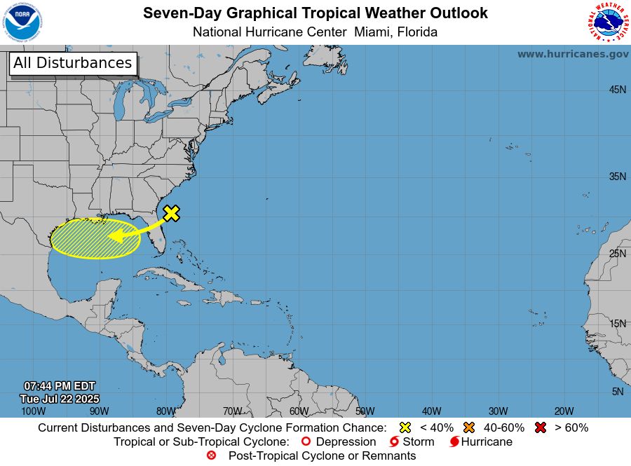 Atlantic 7-Day Graphical Outlook Image