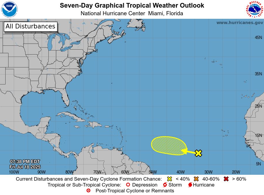 Atlantic 7-Day Graphical Outlook Image