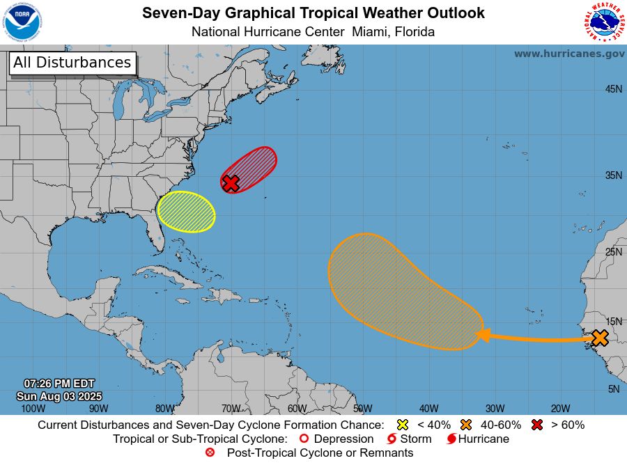 Atlantic 7-Day Graphical Outlook Image