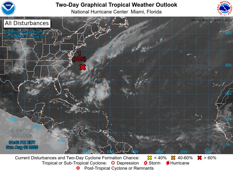 Atlantic 2-Day Graphical Outlook Image