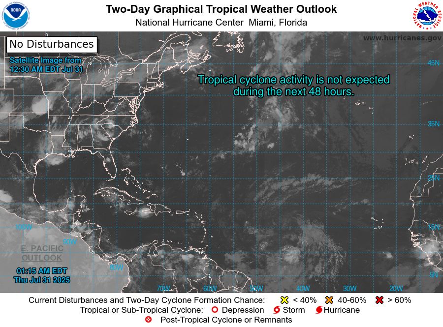 Atlantic 2-Day Graphical Outlook Image