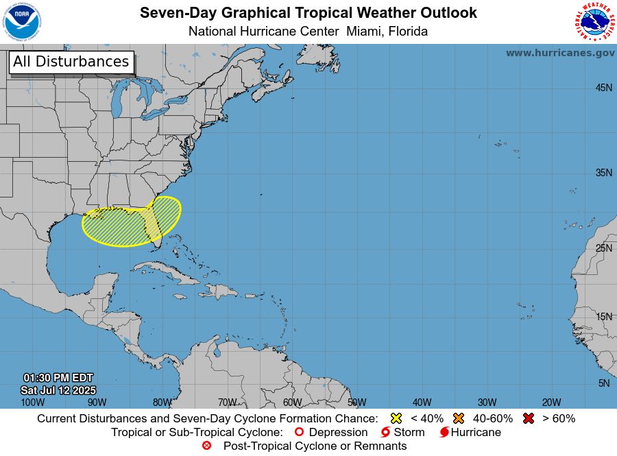 Atlantic 7-Day Graphical Outlook Image