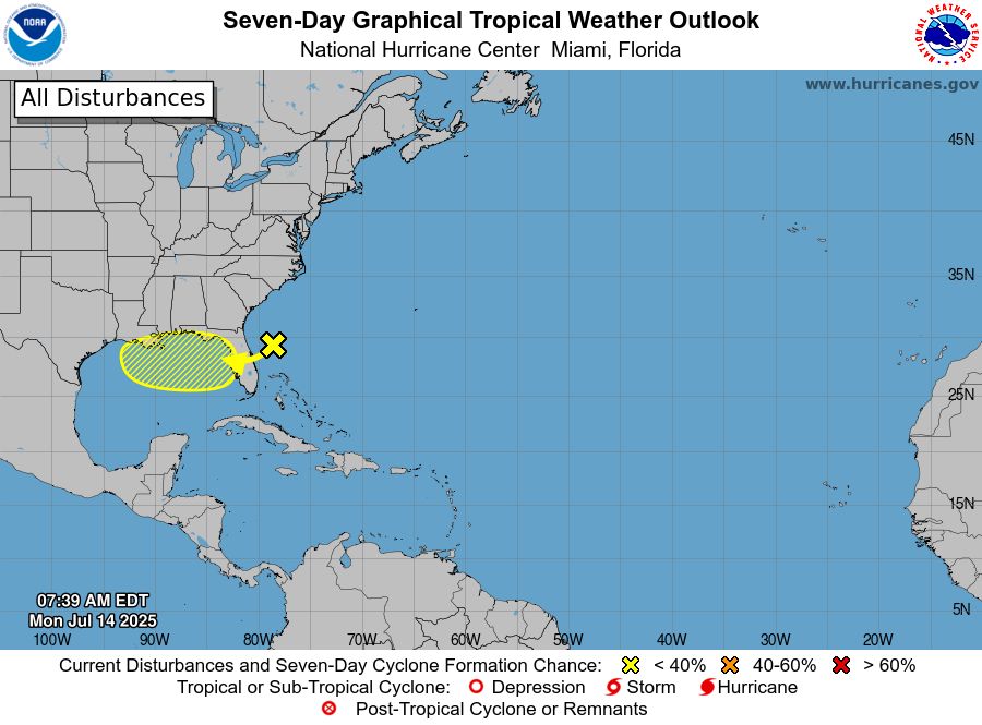 Atlantic 7-Day Graphical Outlook Image