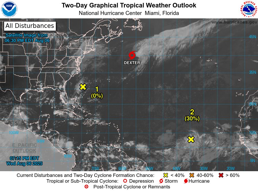 Atlantic 2-Day Graphical Outlook Image