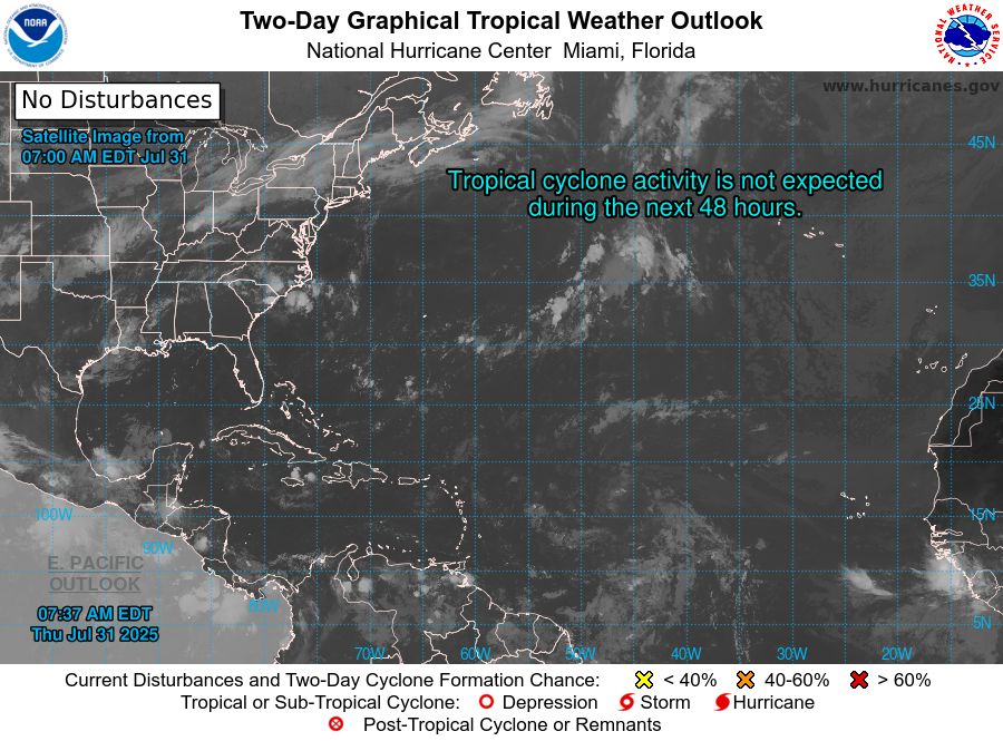 Atlantic 2-Day Graphical Outlook Image