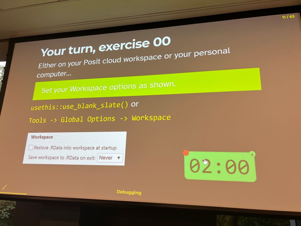 Start with a clean start usethis::use_blank_state()