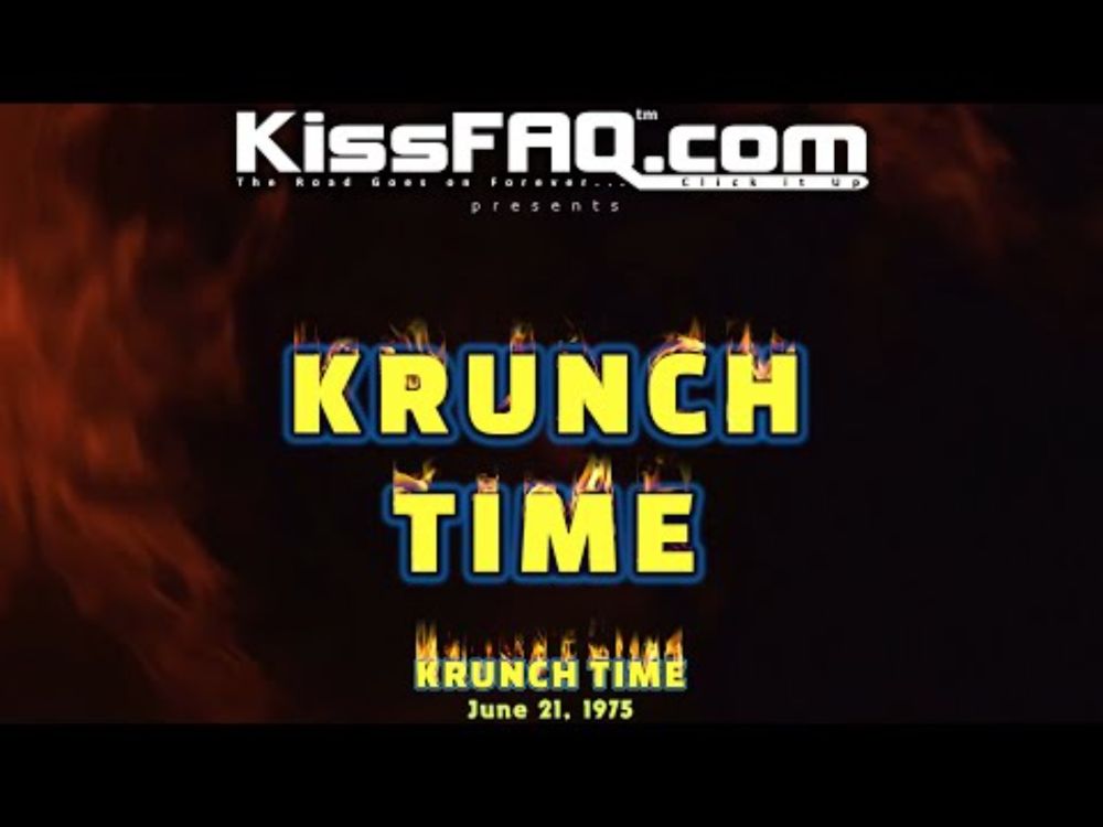 KissFAQ's Krunch Time: June 21