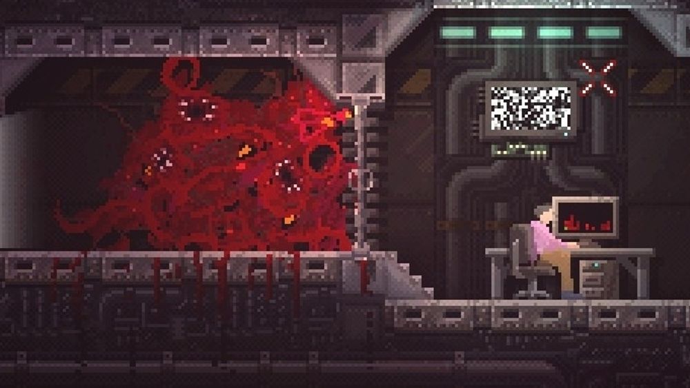 Carrion game screenshot.