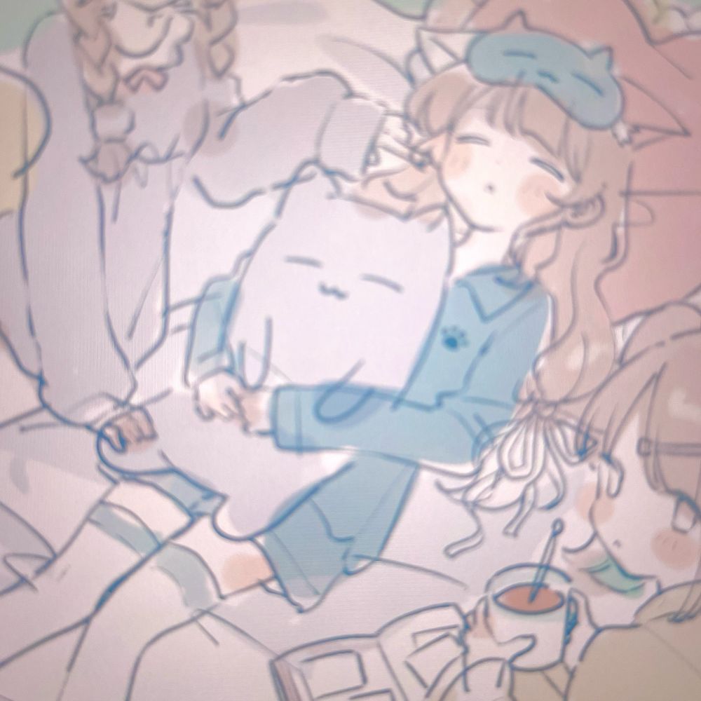 COMITIA150 創作メイド本のラフ