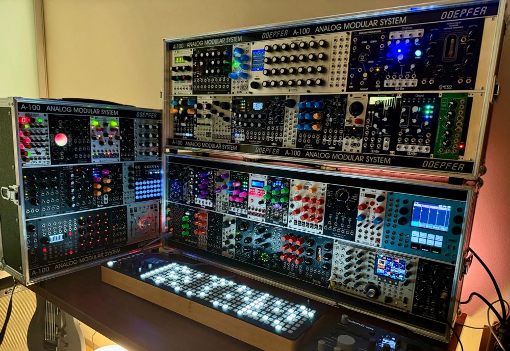 A diabolical modular synthesizer