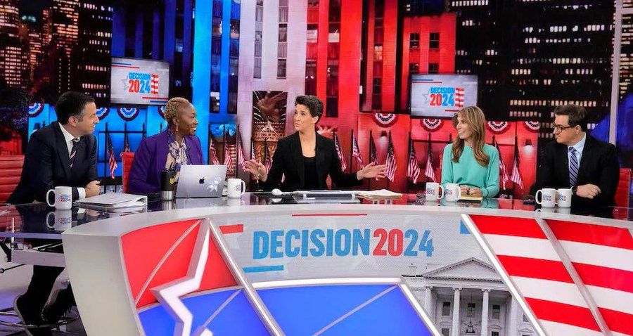 photo of the msnbc cast