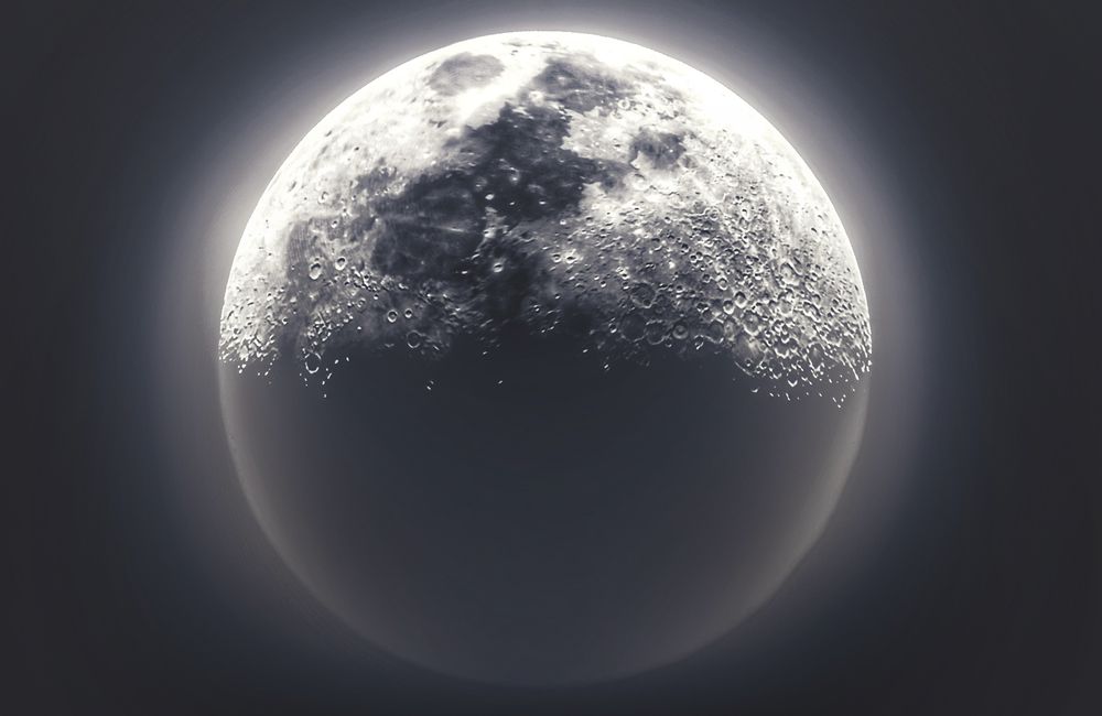  What I like about the half moon phase is that the craters on the moon look more prominent and the scene is more dramatic since half of the moon is illuminated while the other half is dark.